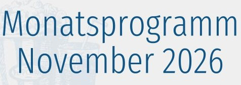 Bild unseres Partners Kinoflyer 101 - November 2026