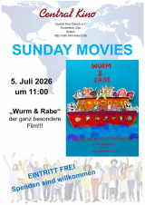 Filmplakat Wurm und Rabe erleben die Magie von Geschichten
